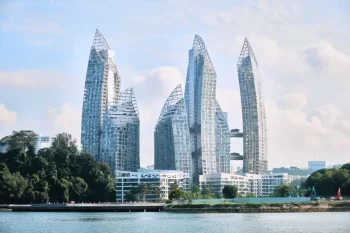 Singapurská čtvrť Keppel Bay