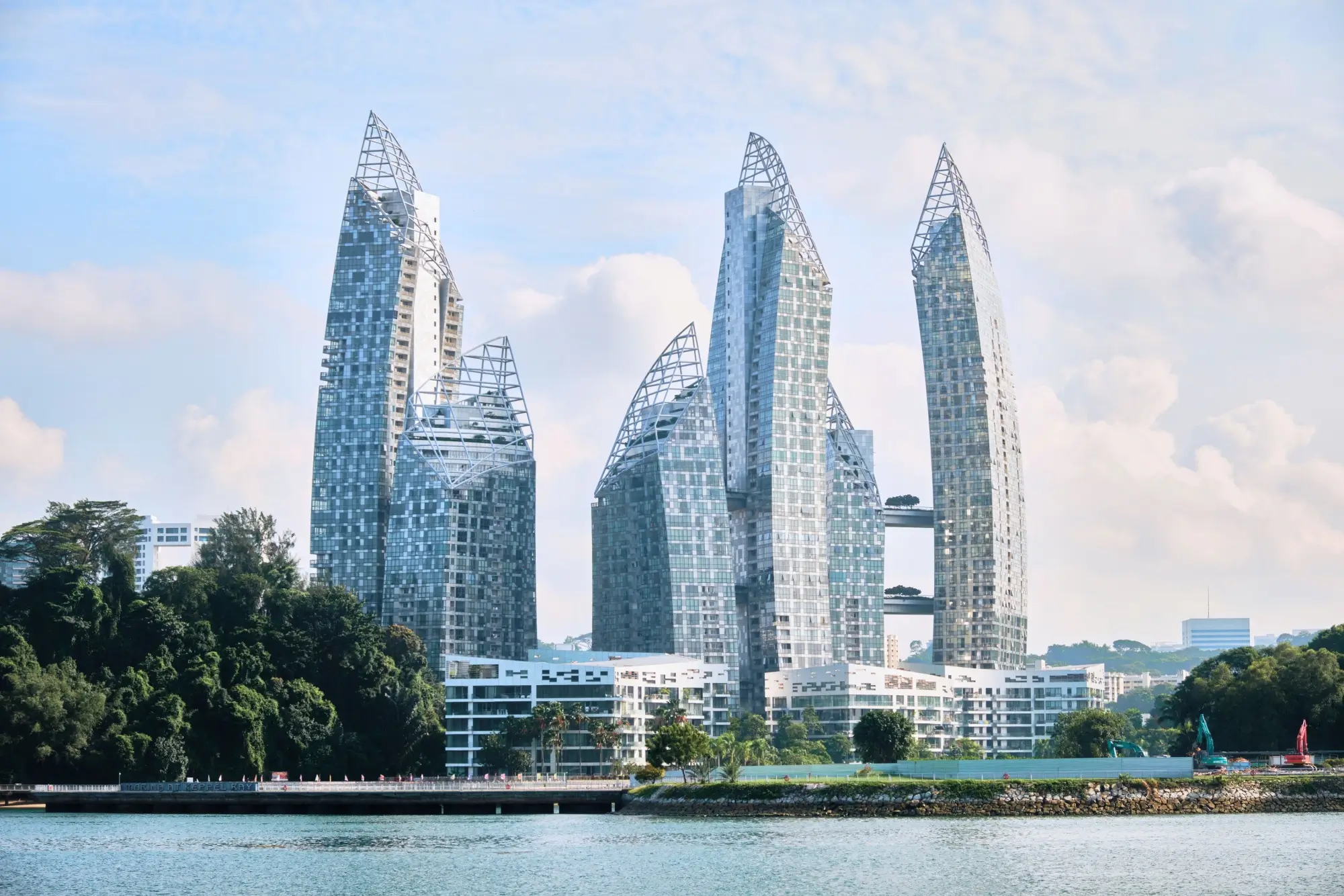 Singapurská čtvrť Keppel Bay