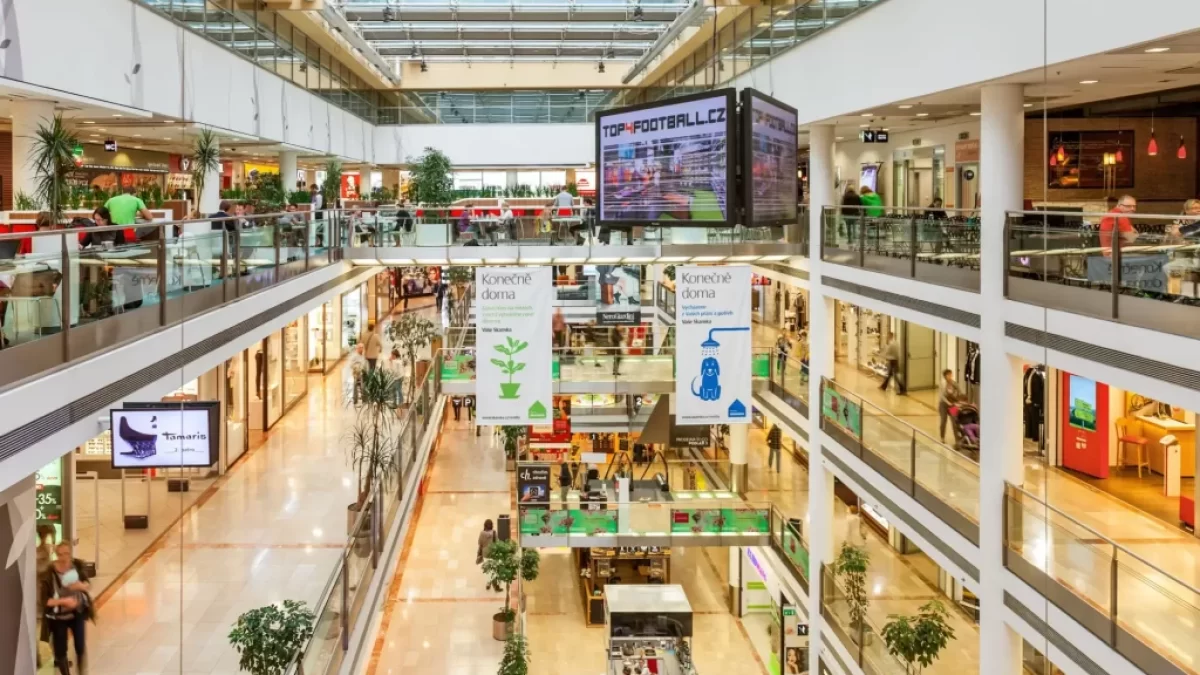 Nákupní centrum v Praze
