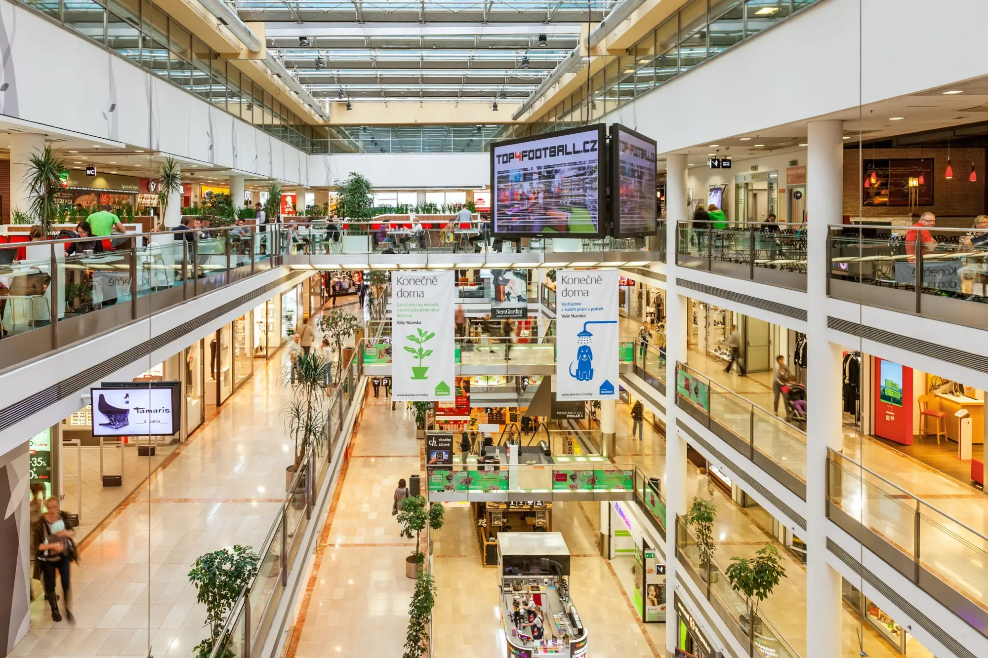 Nákupní centrum v Praze