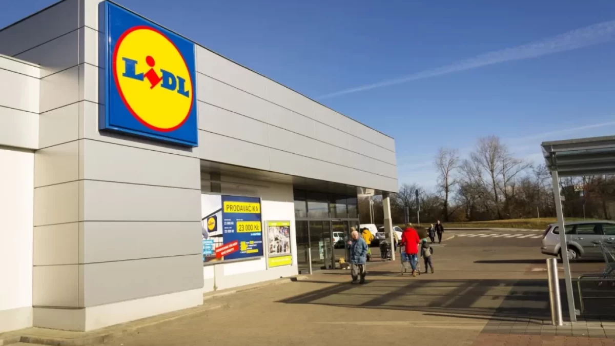 Obchod Lidl v Praze