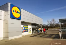 Obchod Lidl v Praze
