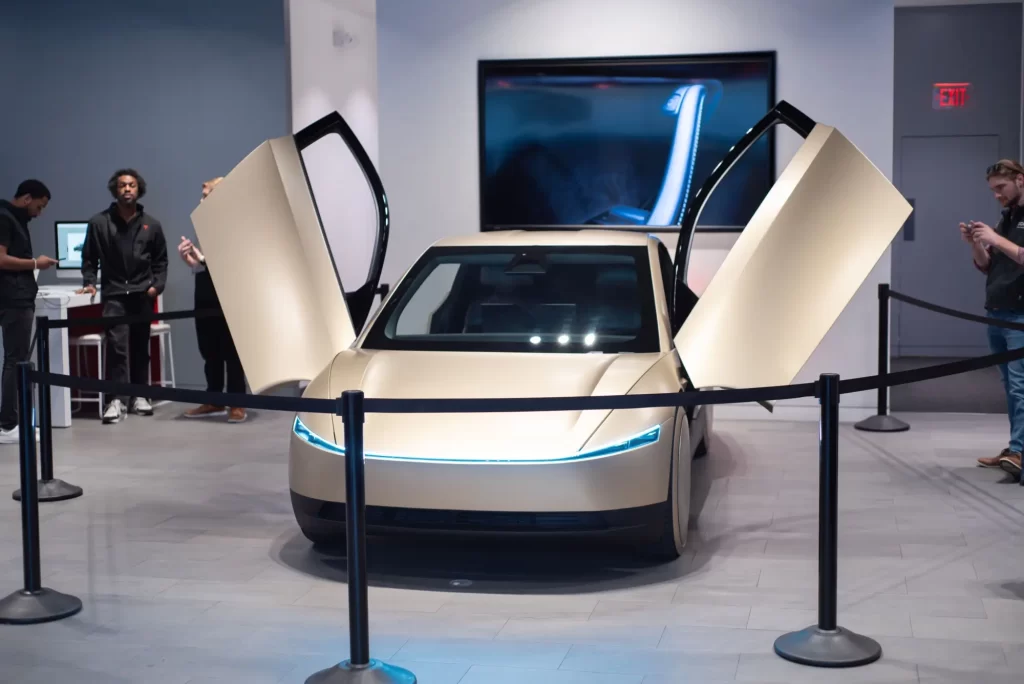 Robotaxi už není jen ve sci-fi filmech, zdroj: Shutterstock - ByznysDeník Robotaxi Tesla