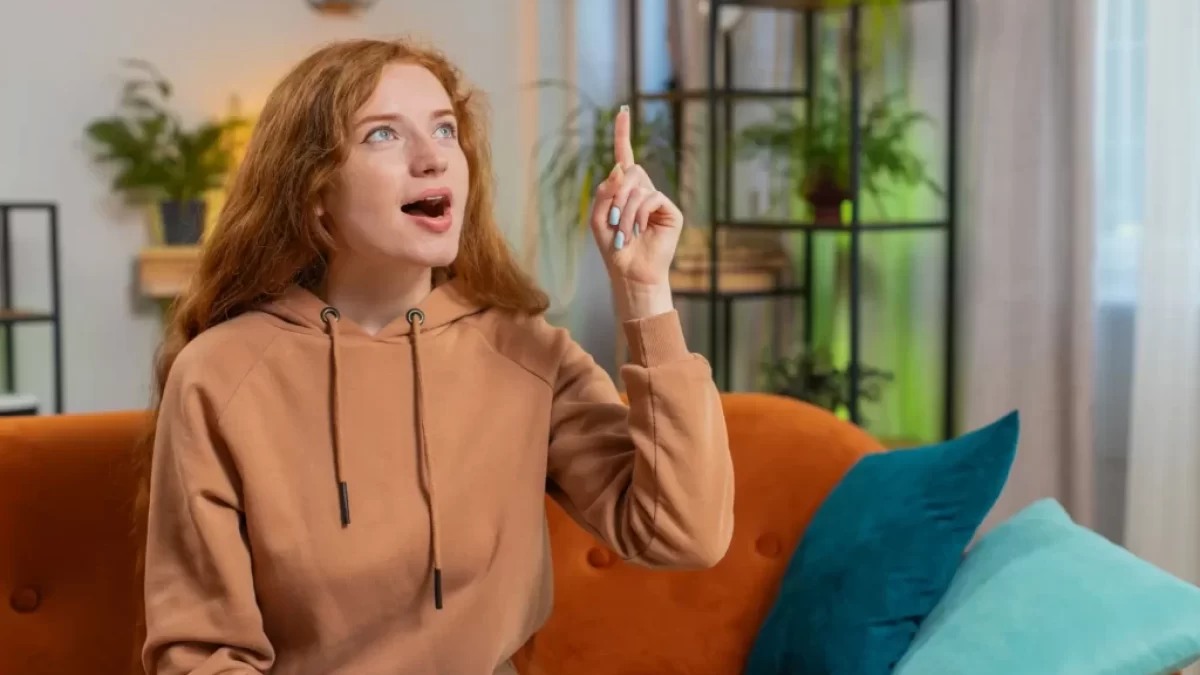 Dívka, která si něco uvědomila