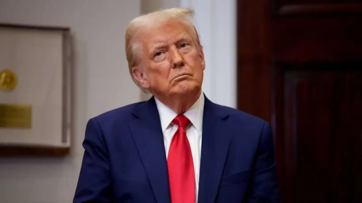 Donald Trump v Bílém domě