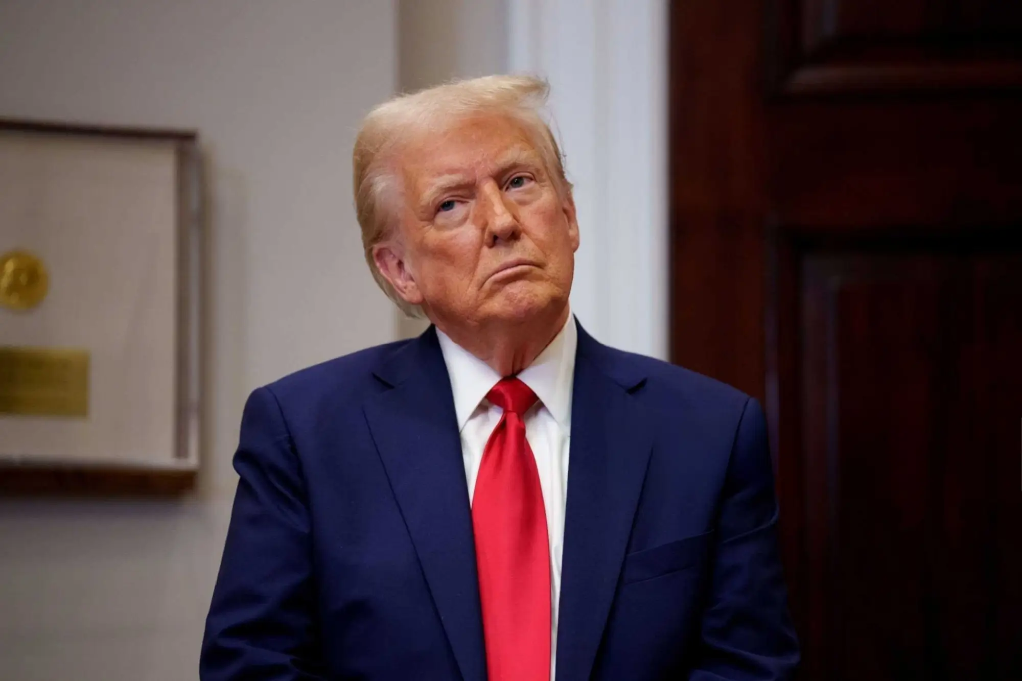 Donald Trump v Bílém domě