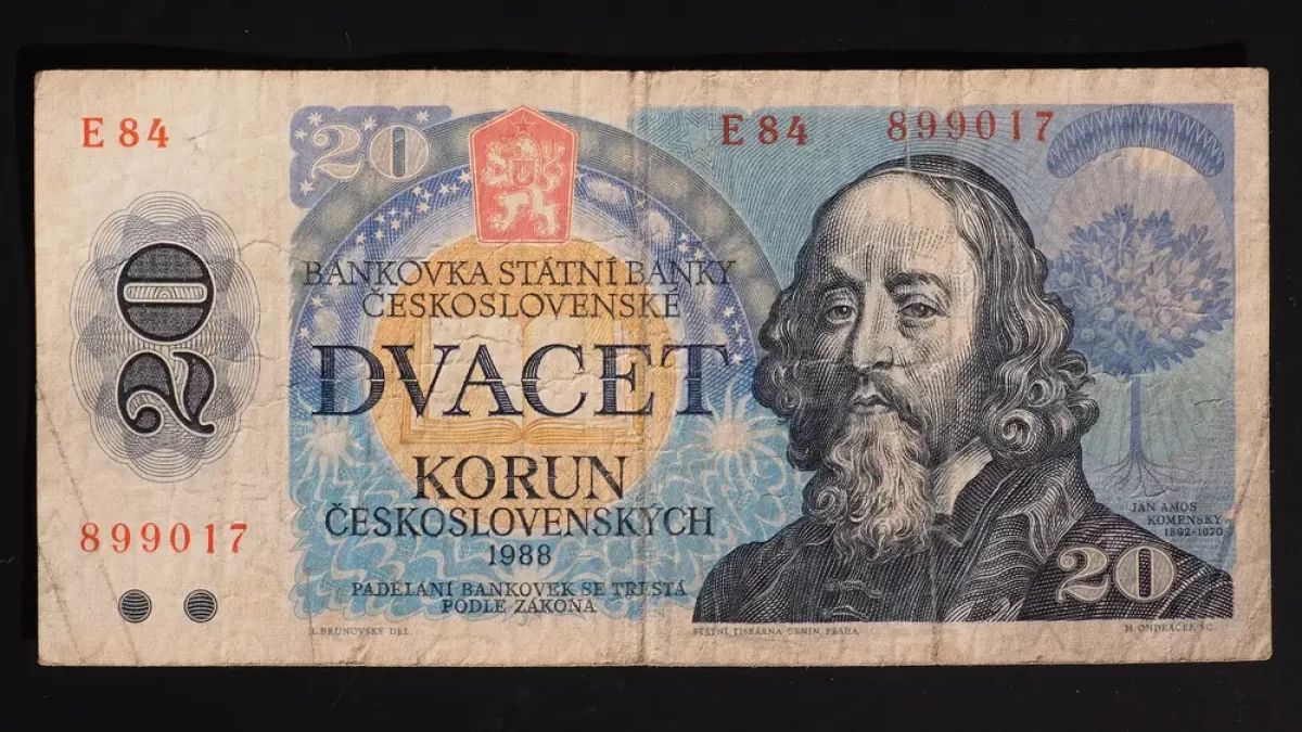 česká bankovka