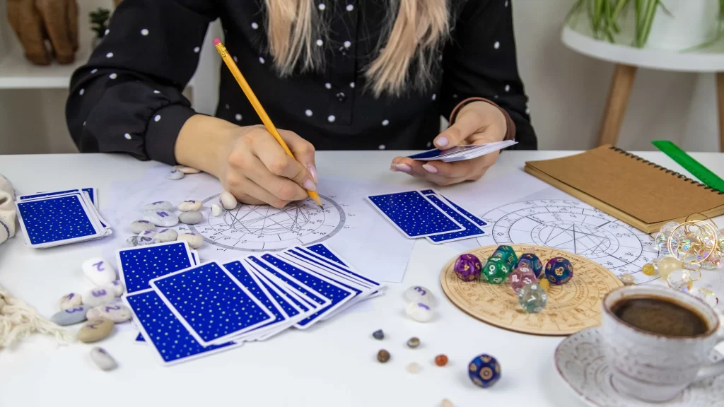 astroložka a karty 