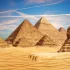 Egyptské pyramidy.