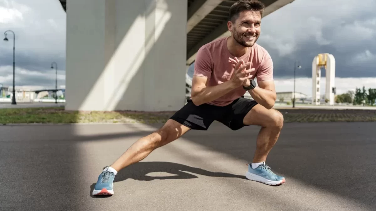 muž ve sportovním