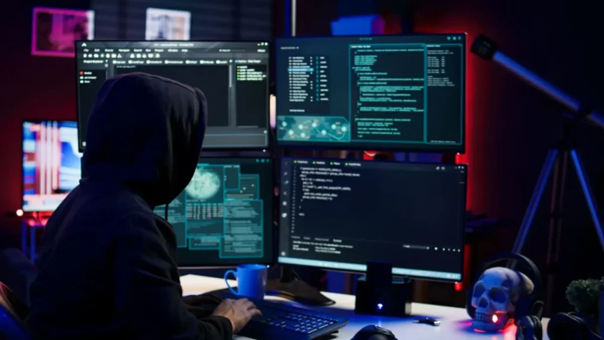 Hacker u počítače