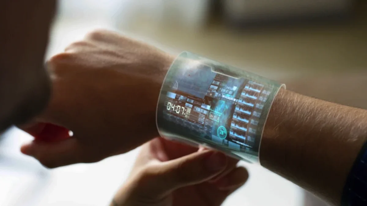 mobil nové technologie na ruce