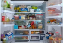 Přeplněná lednice