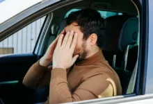 Muž neschopný řídit