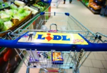 Lidl nákupní košík