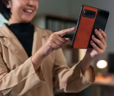 Skládací telefon