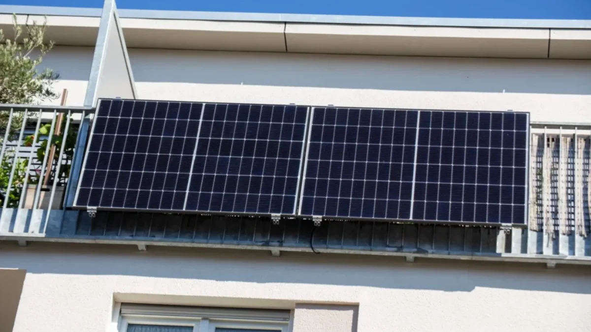 Fotovoltaika na balkoně