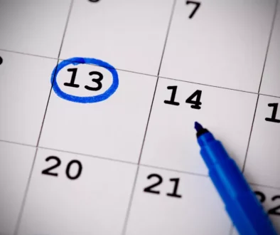 13. zakroužkovaného v kalendáři