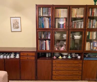 retro obývací stěna