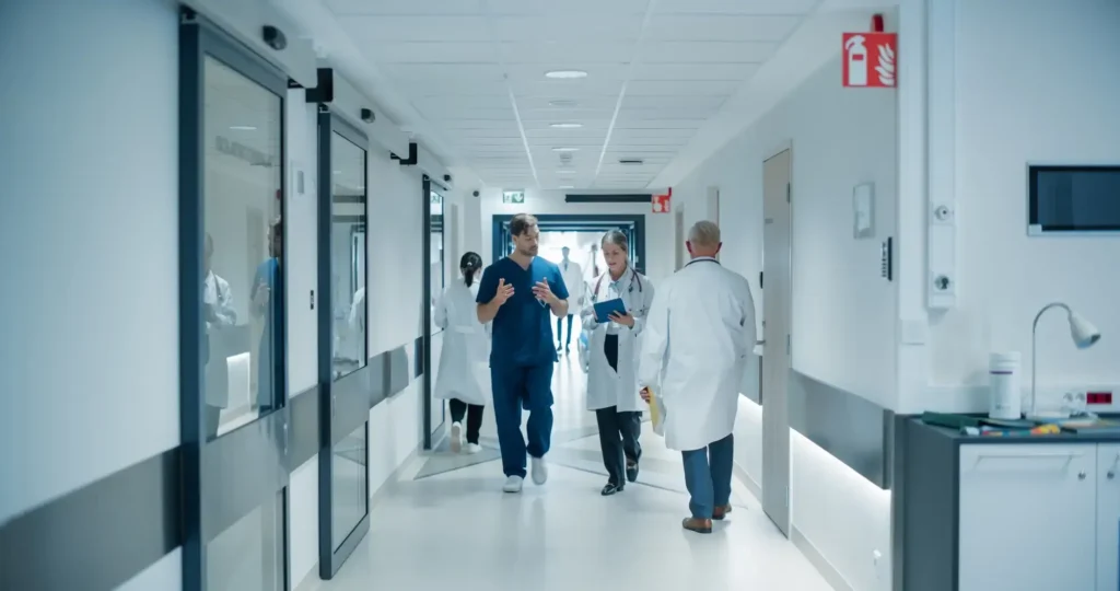 Nemocniční chodba